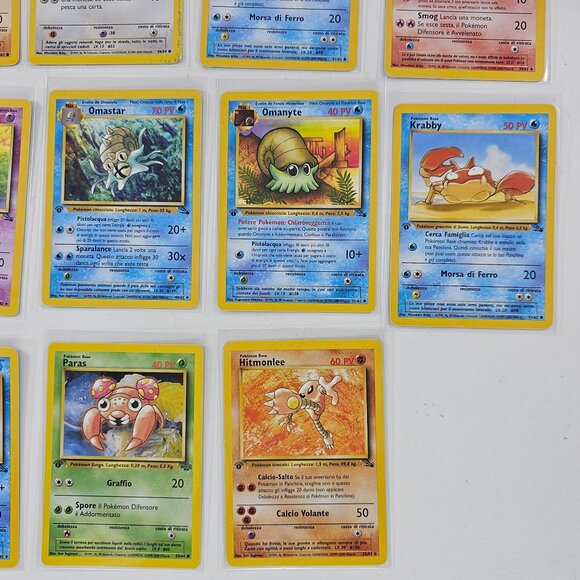 Vintage Italian Pokémon Card 1st Edition Lot 19 Cards - Picture 4 of 10